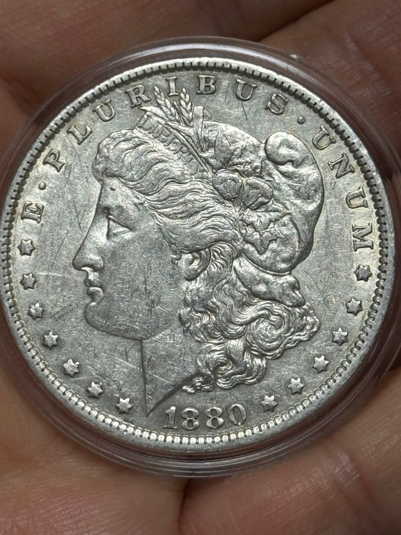 1880-O モルガンダラー 1ドル銀貨（Morgan Dollar）