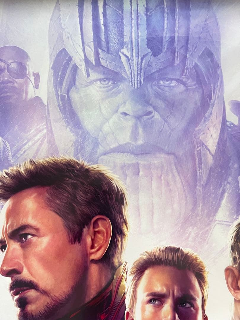 映画館用両面印刷ポスター:アベンジャーズ エンドゲーム マーベル