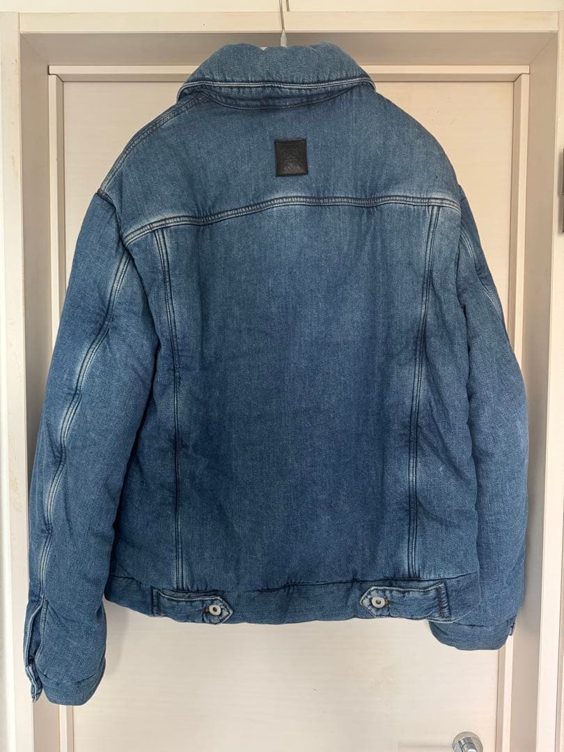 LOEWE PaddedJacket 美品44レア パデッドデニム 連休セール