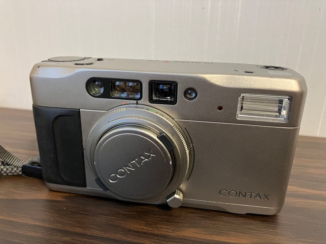 美品！コンタックス CONTAX TVSフィルムカメラ　説明書&カタログ付き
