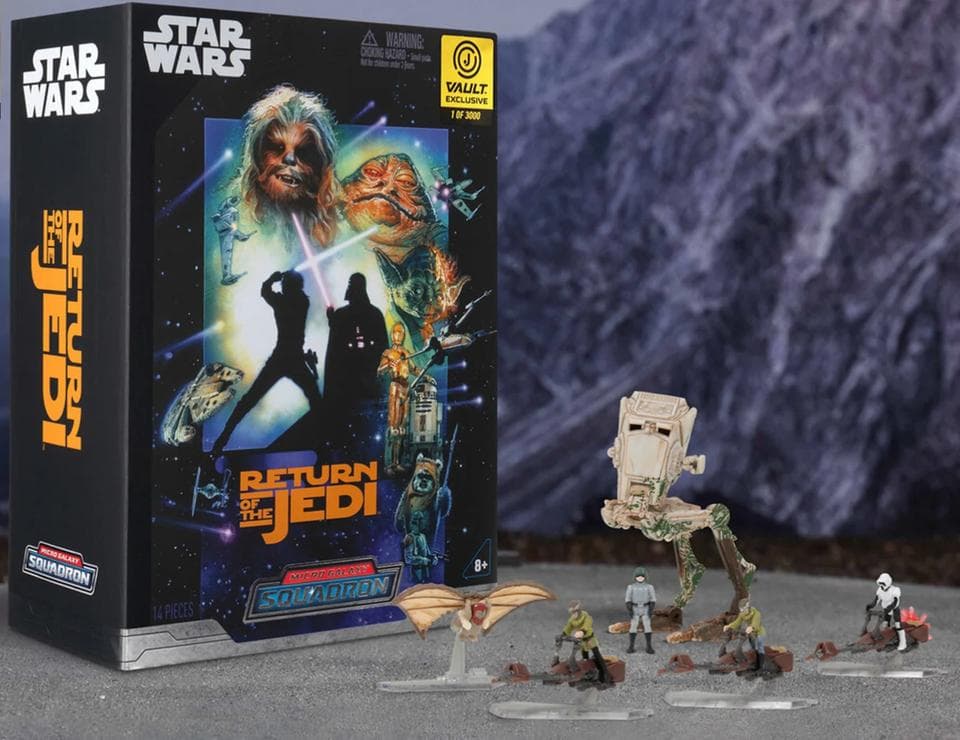 【世界3000限定】SW エンドア AT-ST ジオラマ ROTJ