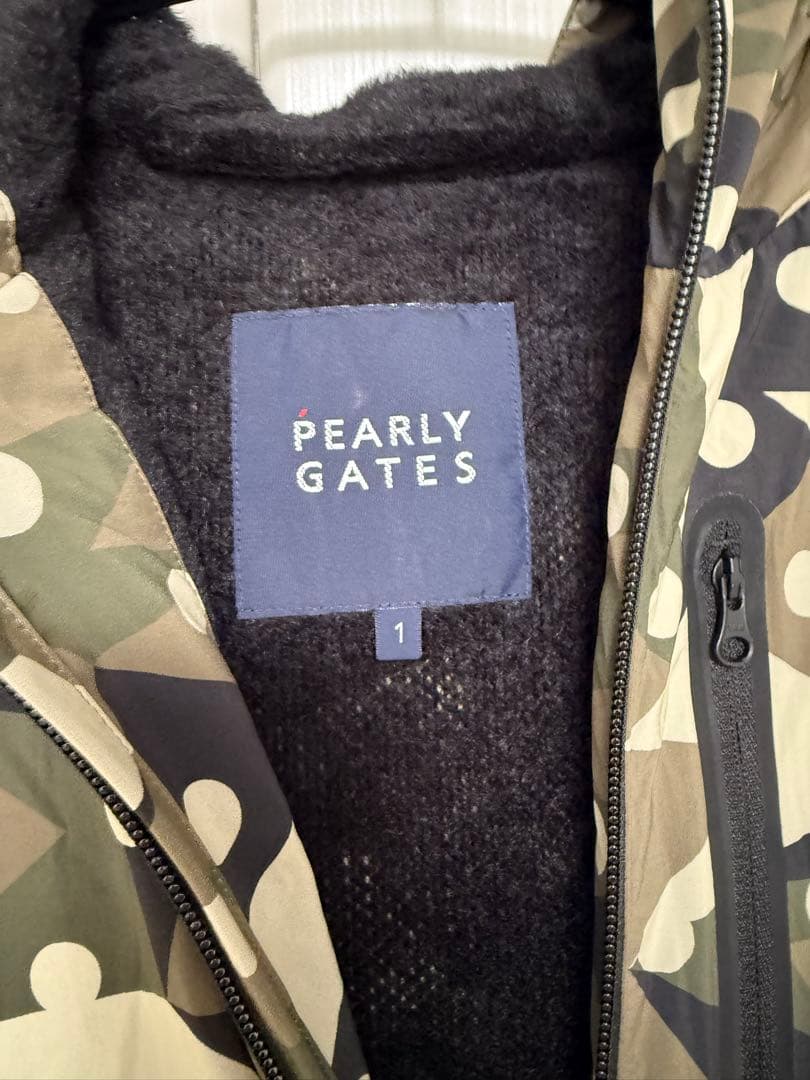 【新品】PEARLY GATES 迷彩ドット中綿ブルゾン サイズ1