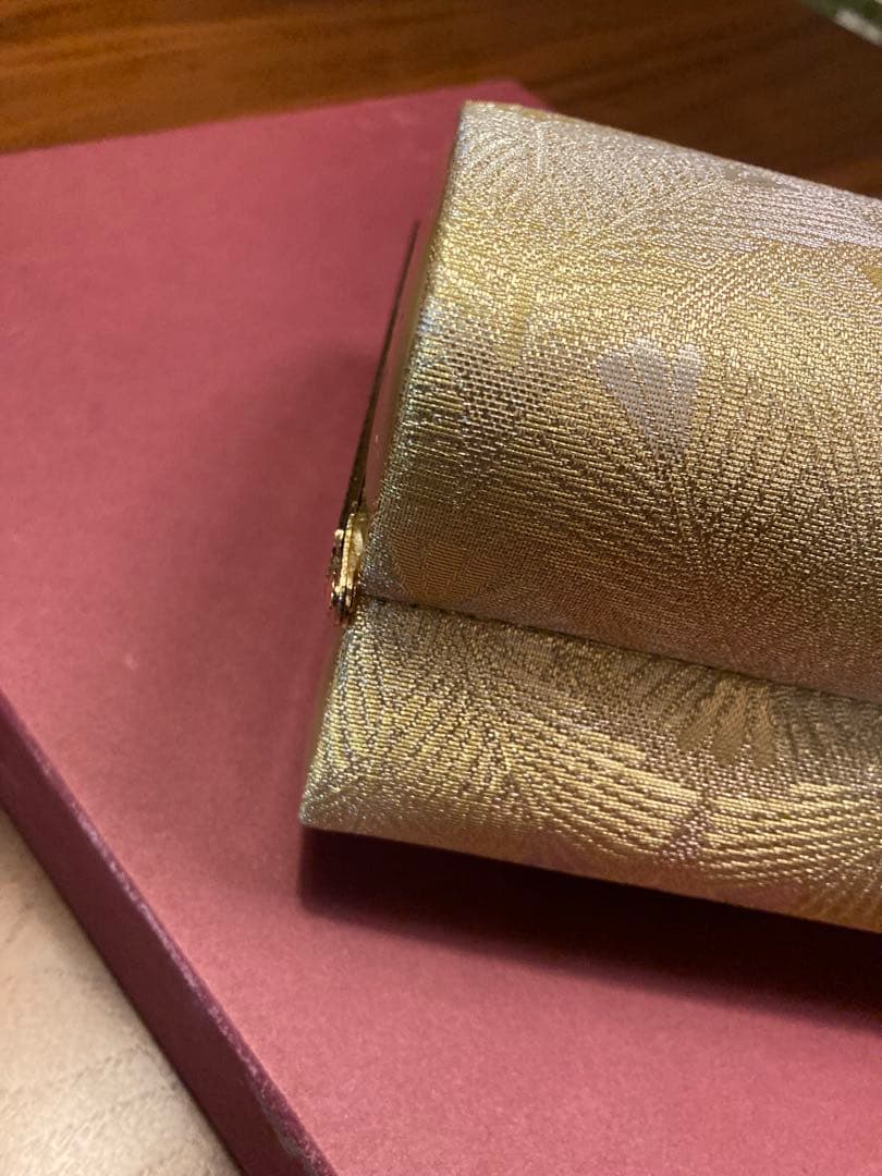 【極美品】和装バッグ 草履 セット 礼装　フォーマル ゴールド