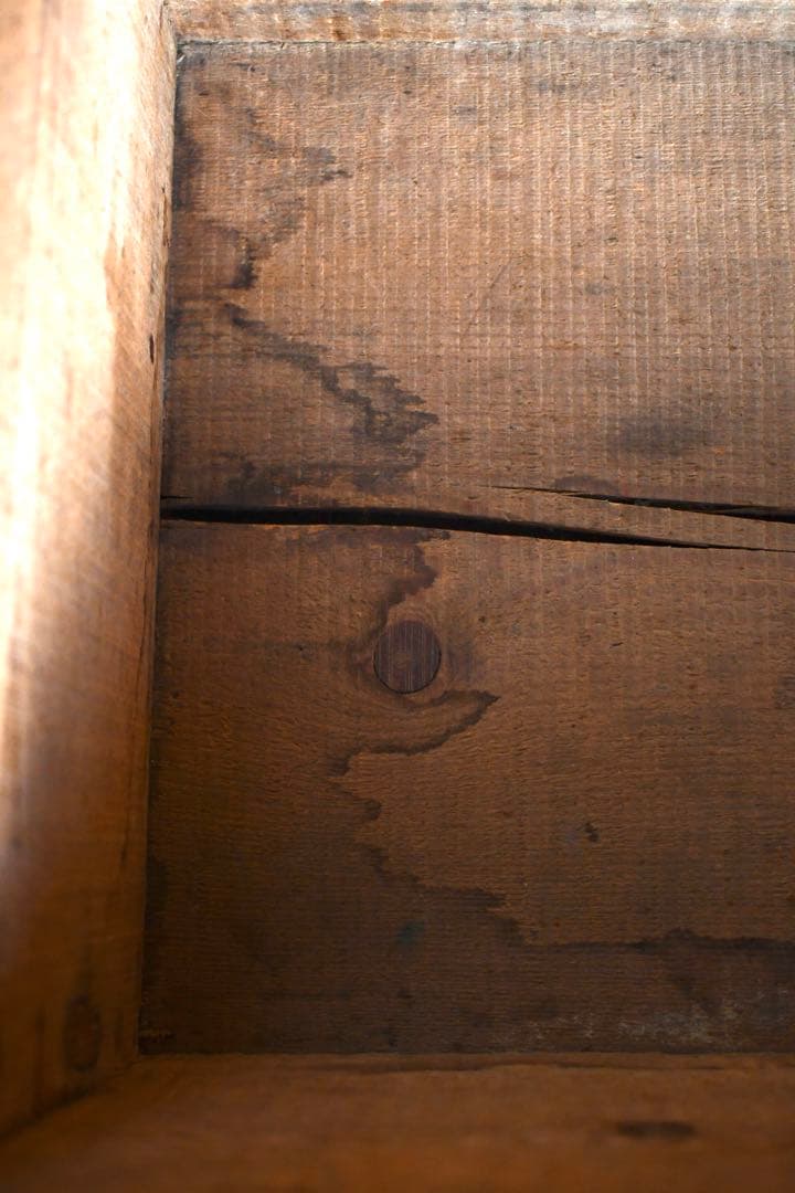 フランス　アンティーク　木箱　vintage ブロカント　1880年　襤褸