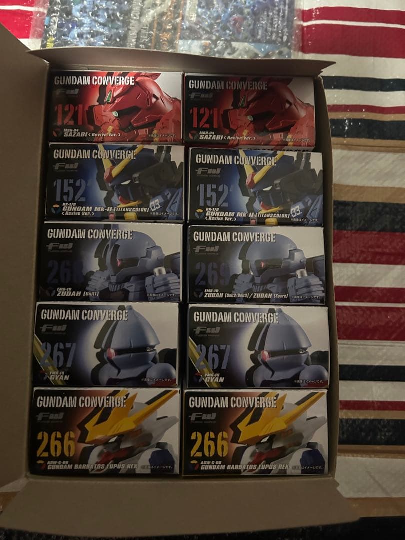 ガンダムコンバージ box3種まとめ売り