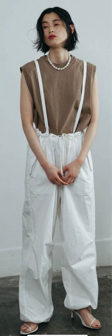 GALLARDAGALANTE【R JUBILEE】パラシュートパンツ/別注