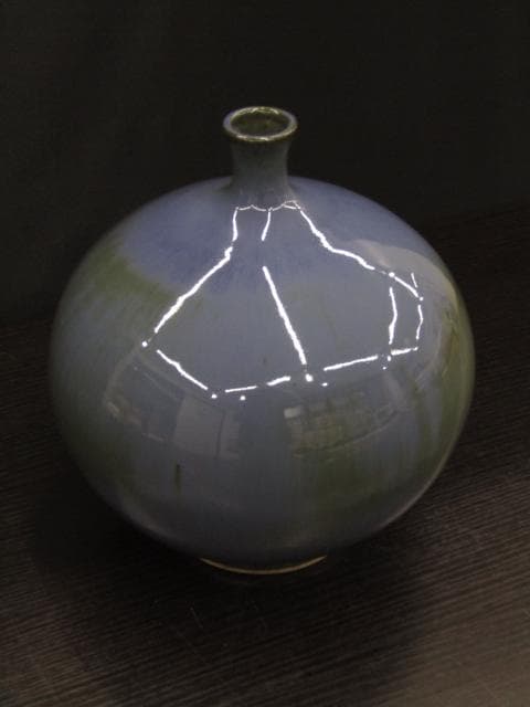 【未使用品】肥前伊万里焼 今里窯 六代 味鉄 花瓶 壺 NO2 共箱付