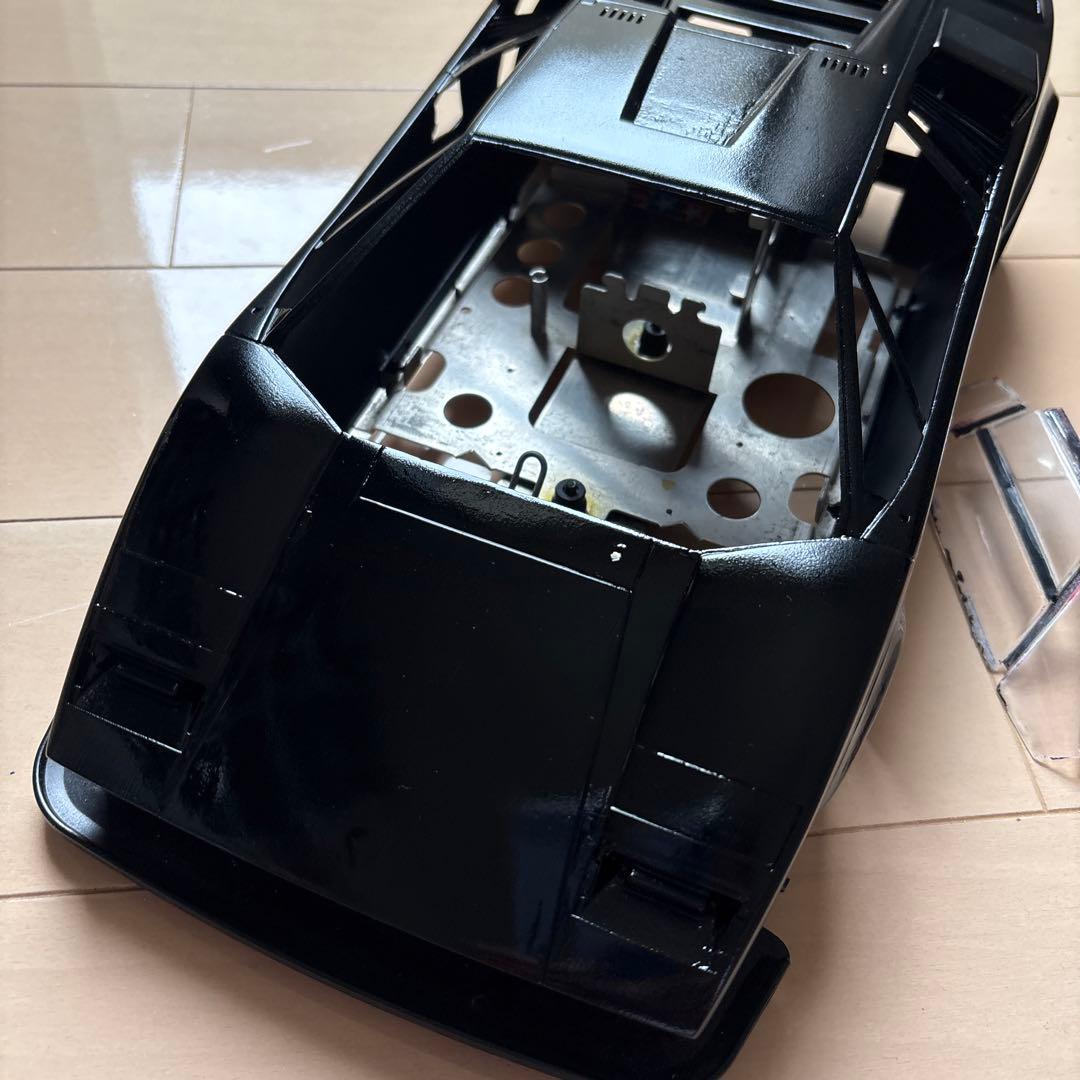 タミヤラジコン　カウンタック　ビンテージ　サーボ、受信機　無断変速付き　ジャンク