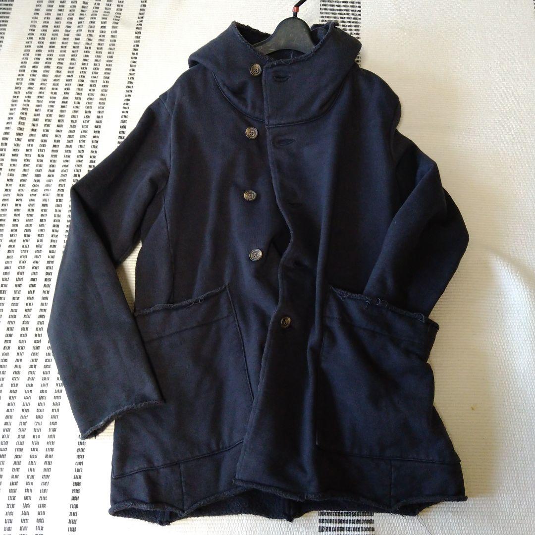 quadro RIPT フード付きネイビーコート