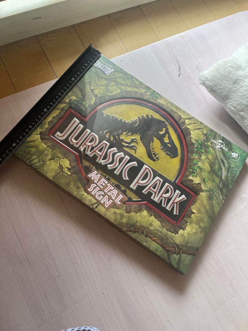 ジュラシックパーク　大型メタルサイン　希少