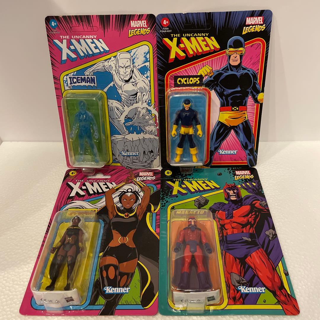 MARVEL LEGENDS X-MEN マーベル レジェンド 4点 レトロ
