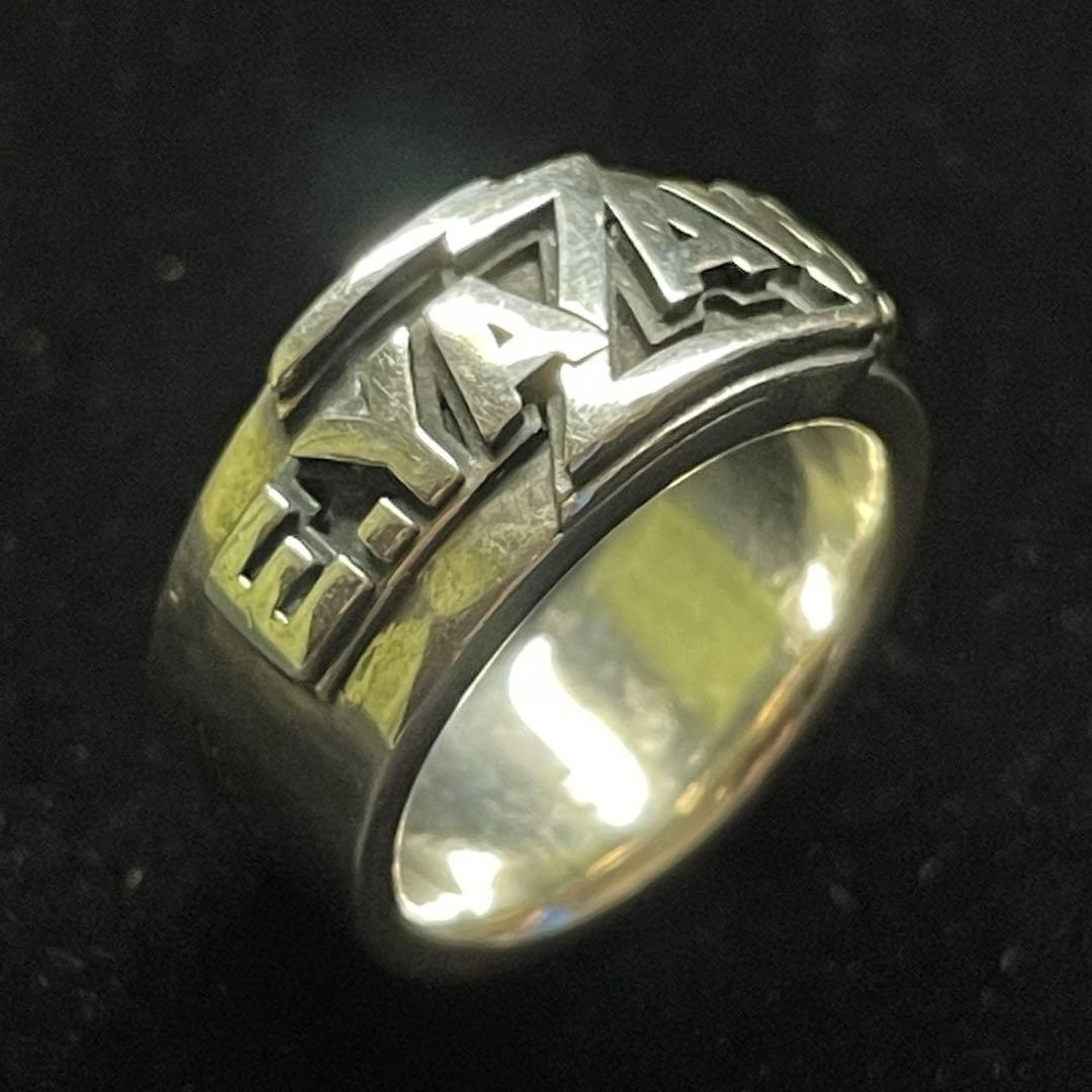 矢沢永吉 ★ シルバーリング ( ロゴ ・ハネロゴ ) バングルオマケ付き