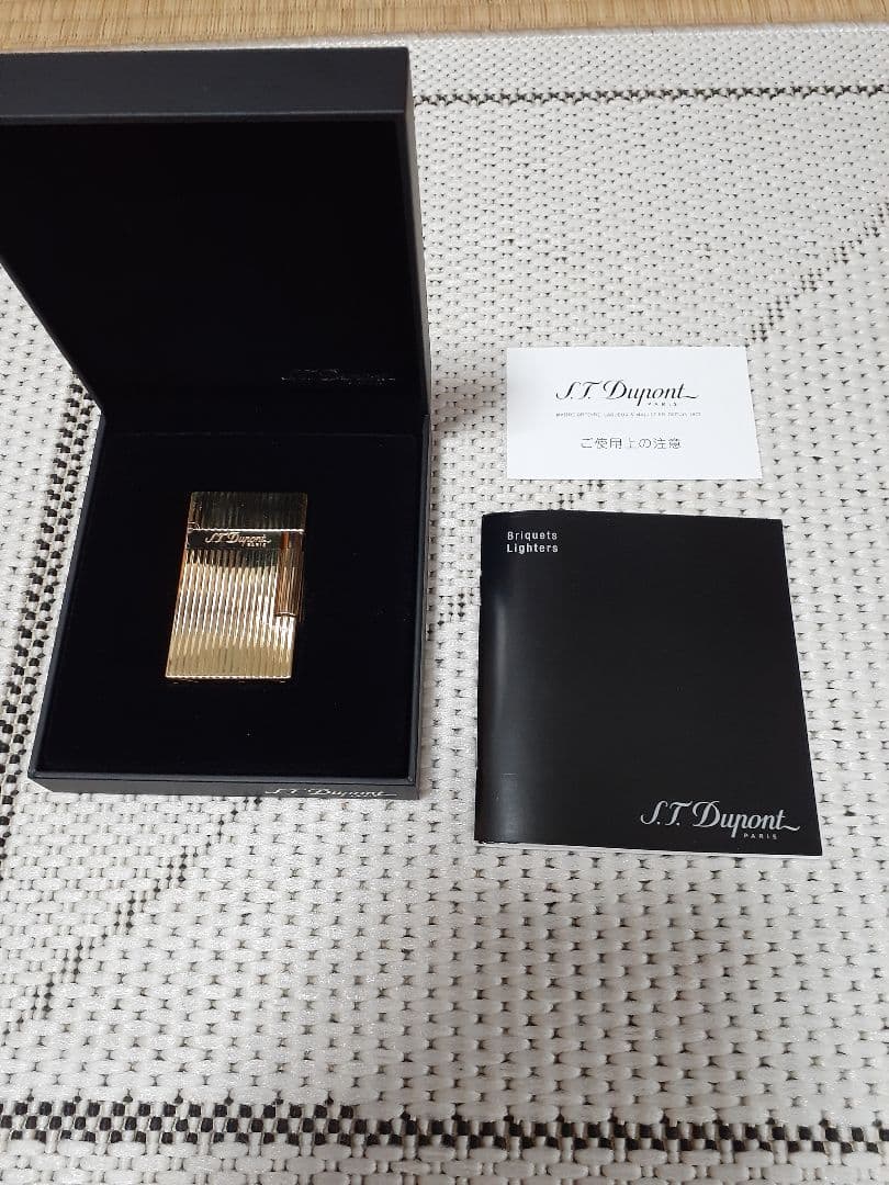 S.T. Dupont ゴールドライター 専用ケース付き