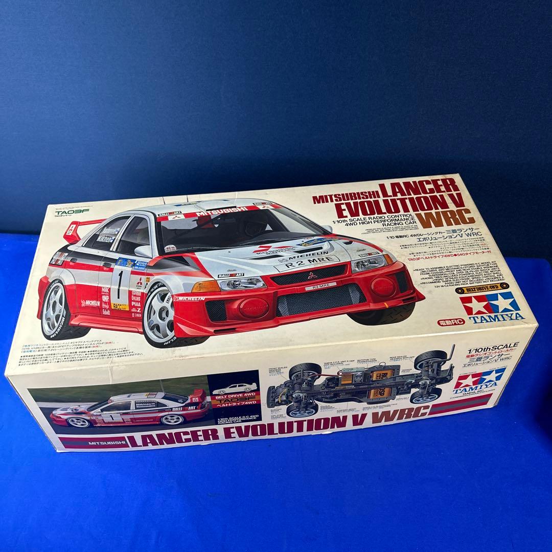 【稀少】TAMIYA 1/10 電動RC ランサーエボリューションⅤ・プロポ付