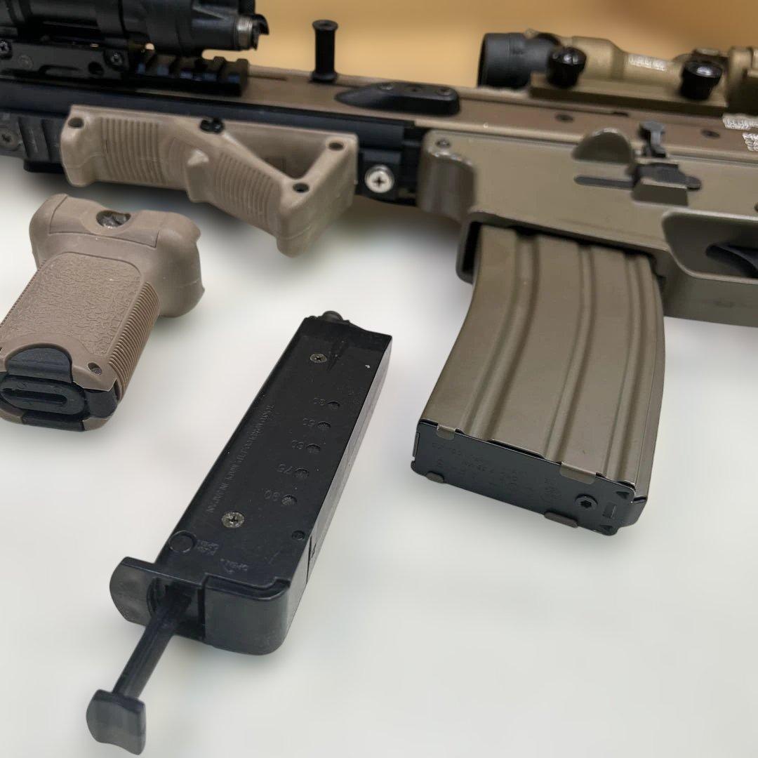 6914 マルイ 次世代電動ガン SCAR−L （FDE）mk16 mod 0