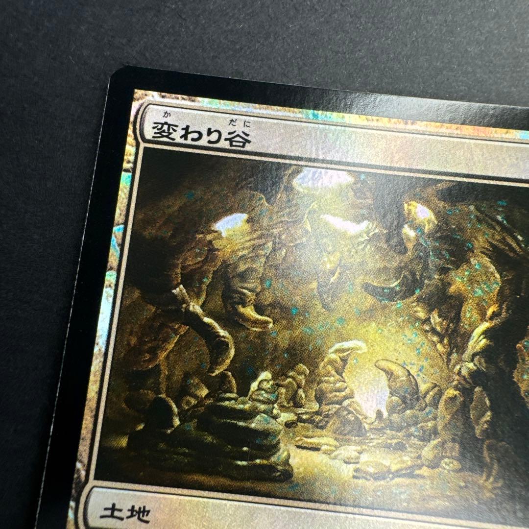 未使用 M14 変わり谷 日本語 foil EDH
