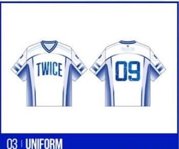 アイドル TWICE THIS IS FOR WORLD TOUR UNIFORM