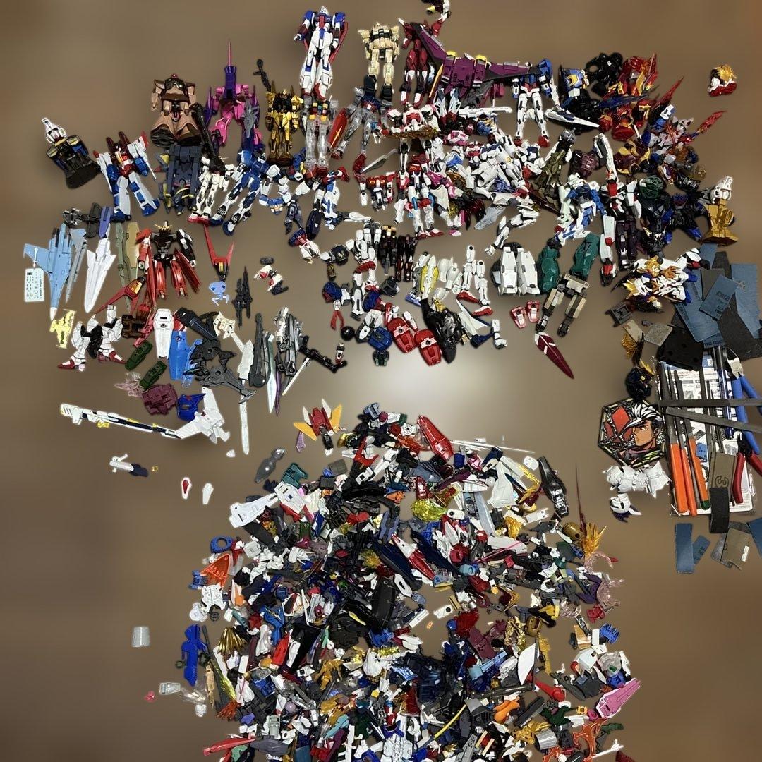 ガンプラガンダム詰め合わせHG36体以上欠品有りプラモデルジャンク工具セット