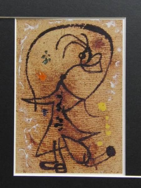 Joan Miro、PERSONNAGE、海外版超希少レゾネ、新品額付