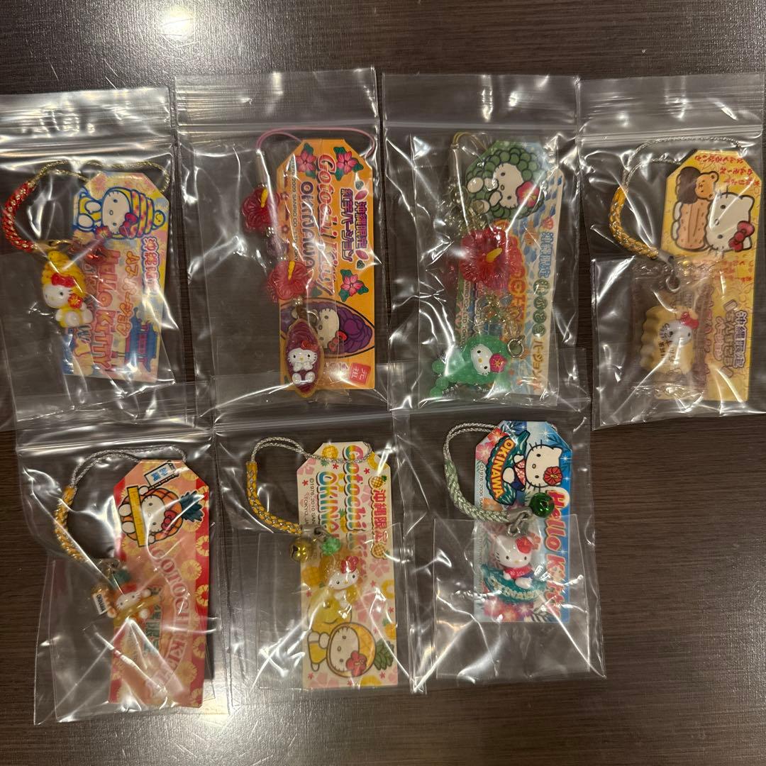 【新品未開封・激レア多数】　ご当地キティ　根付け　九州・沖縄地方　まとめ売り