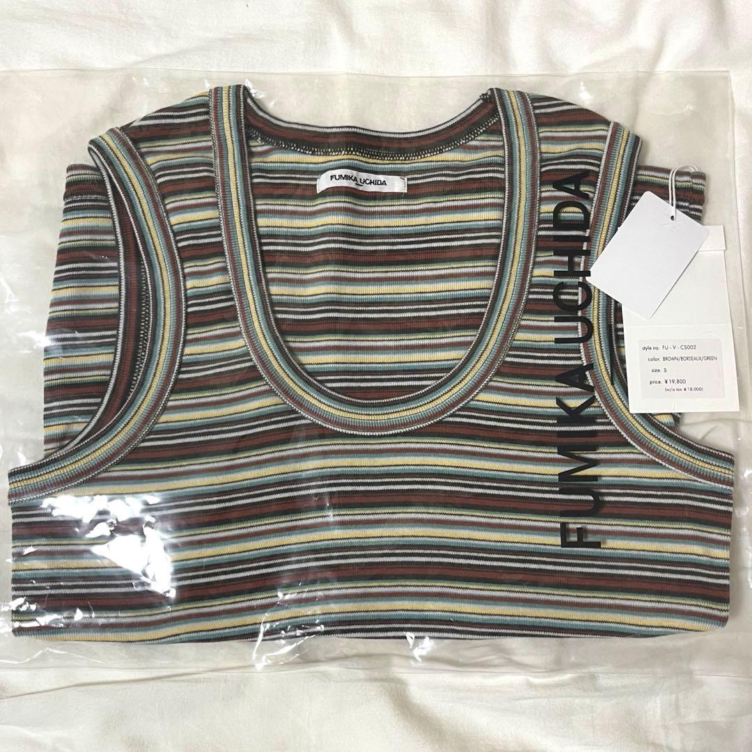 トップス FUMIKA_UCHIDA Multicolor Stripe TankTop