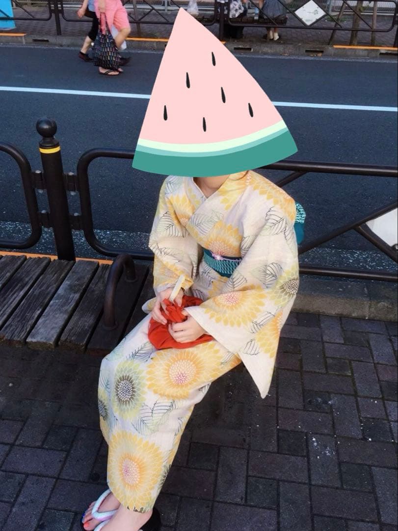 浴衣 ひまわり レトロ 高島屋