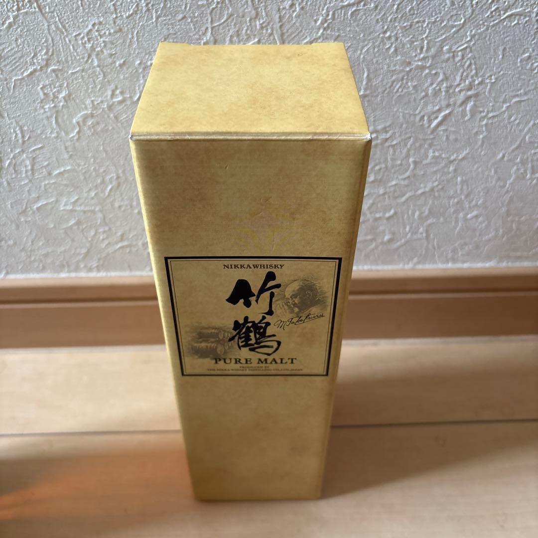 NIKKA WHISKY 竹鶴 PURE MALT 旧黒ラベル700ml 43%