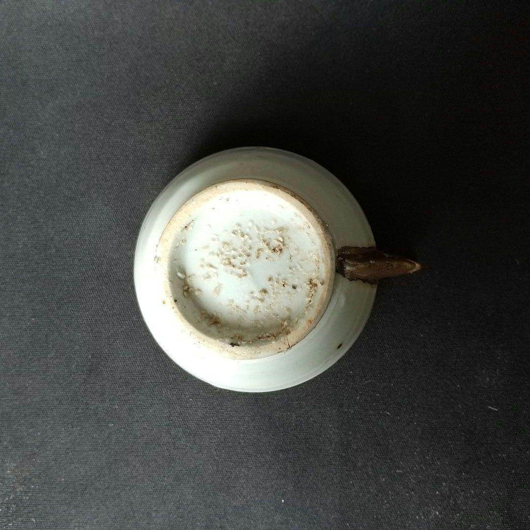 李朝  片耳杯  盃  希少  貴重  骨董  茶道具
