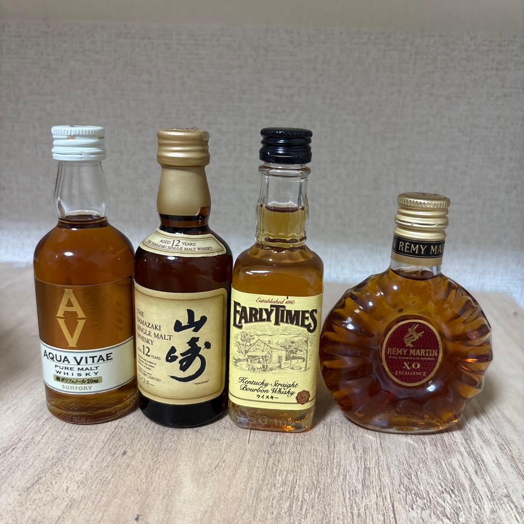 《未開封》《古酒》ウイスキー4本セット　50ml