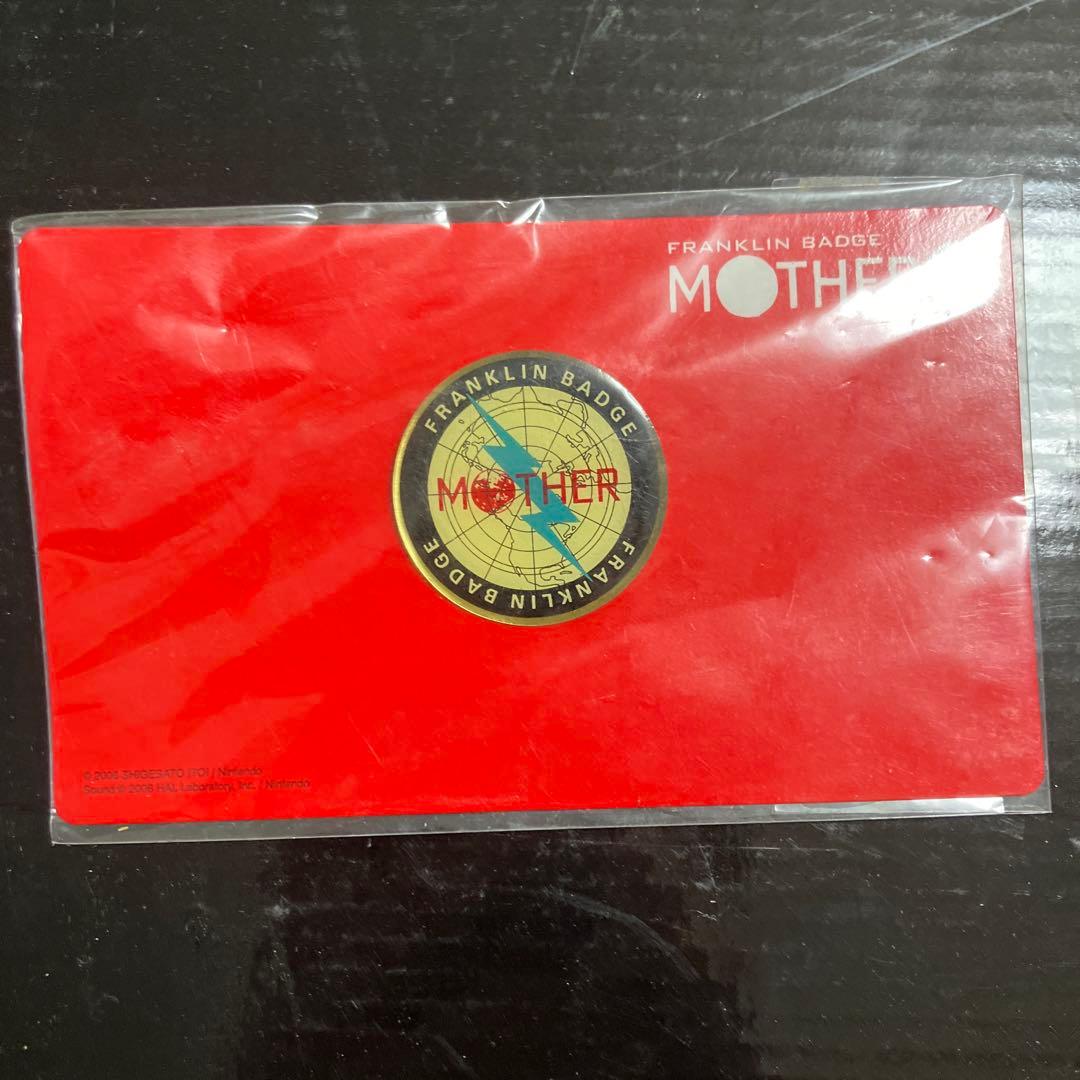 未開封ゲームボーイミクロ MOTHER3 デラックスボックスのフランクリンバッジ