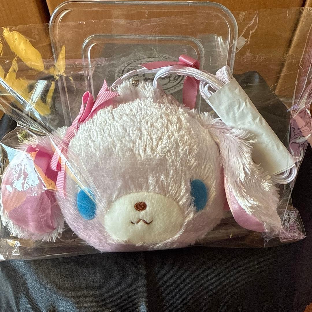 激レア⭐️サンリオ⭐️sugar bunniesももうさ 顔ドール ポシェット希少