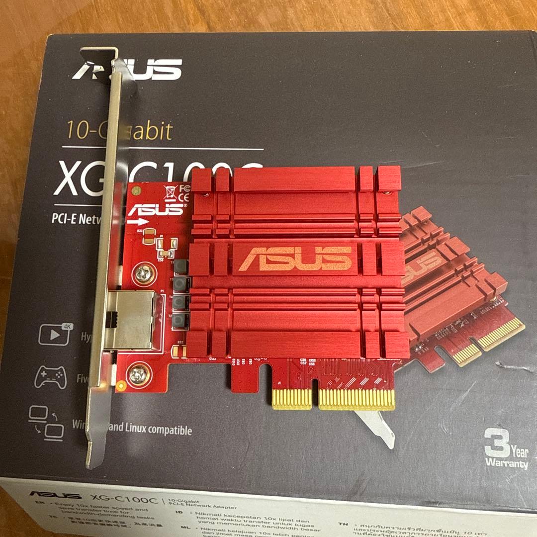 ASUS 5スピード 10GBase-T Expressネットワークアダプター