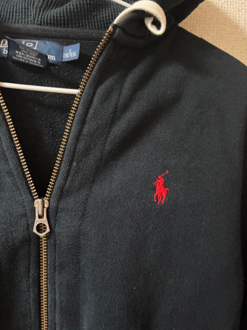 POLO ラルフローレン パーカー ブラック