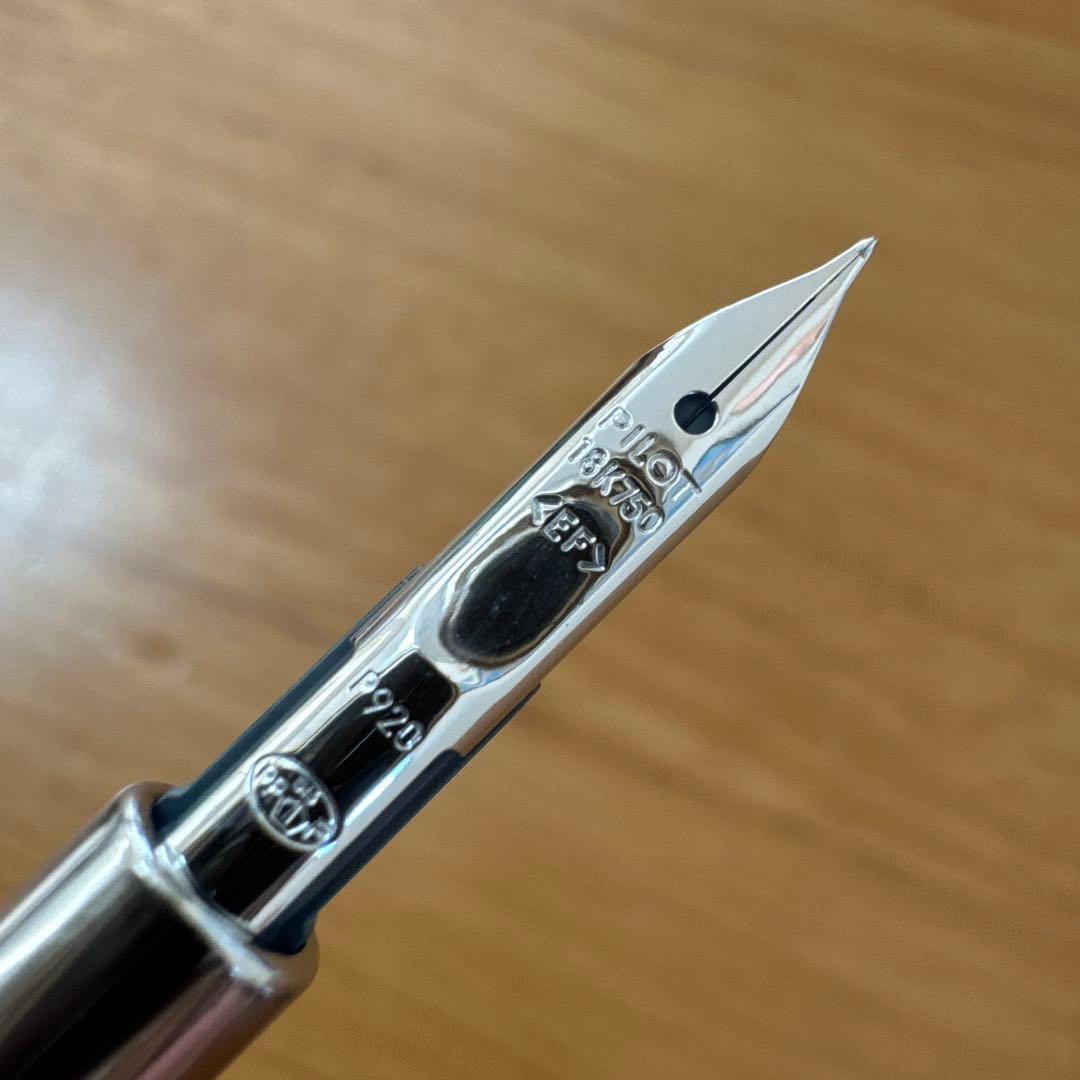 廃盤 PILOT パイロット Capless キャップレス 万年筆 木軸 EF