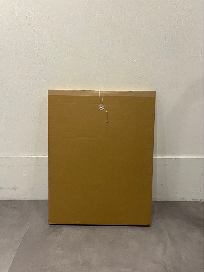 柳原良平　「QE2」1992年　6号　油彩　キャンバス鑑定書有　船と富士山の風景