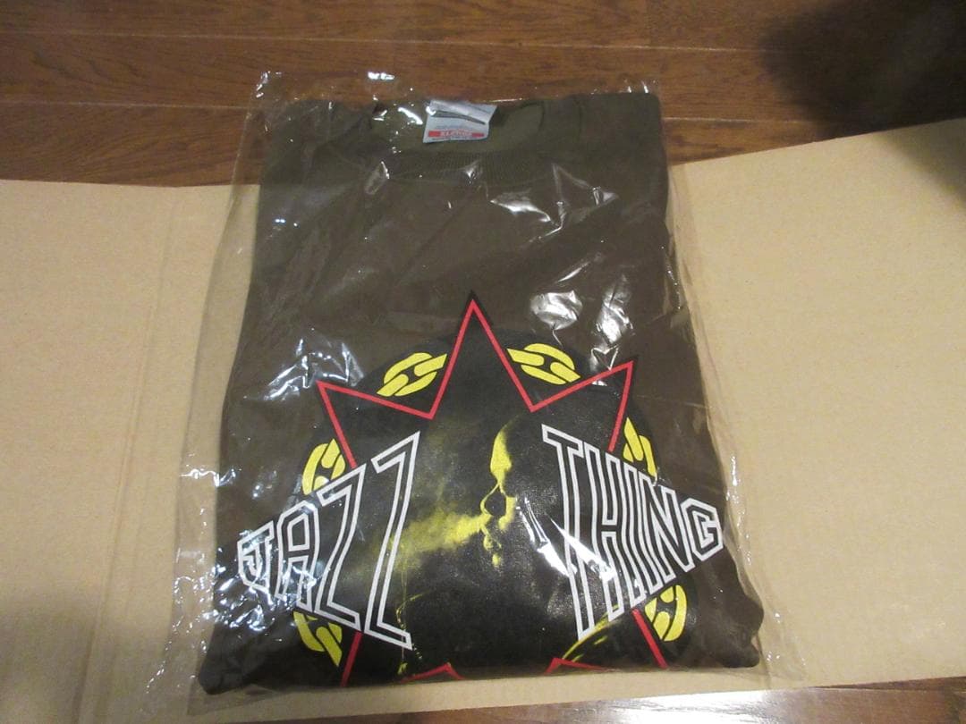 新品 GANG STARR CREWNECK ARMY GREEN XL