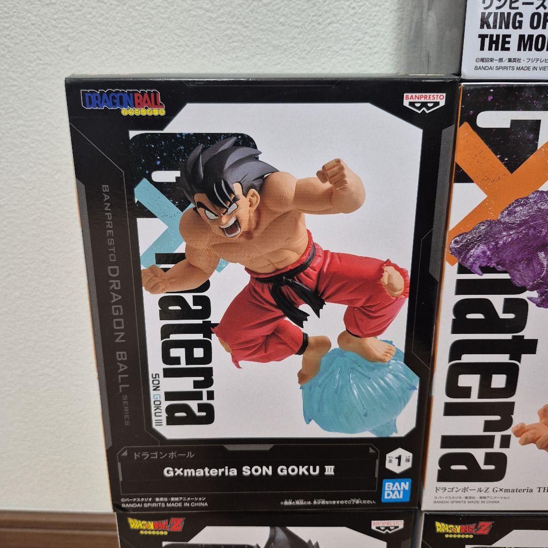 ドラゴンボール G×materia 8点 ワンピース サンドランド まとめ売り