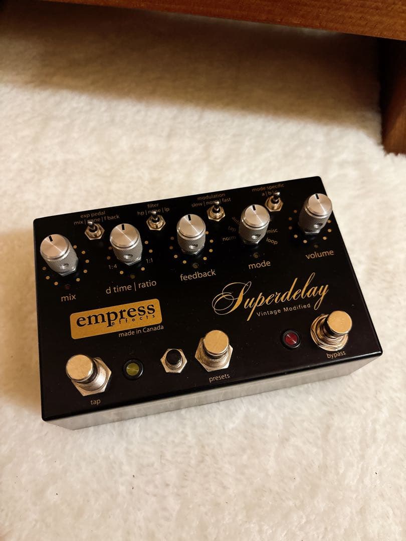 【超希少】Empress Superdelay Vintage Modify