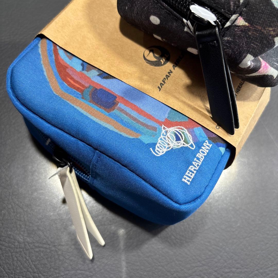 ビジネスクラス　アメニティポーチ　ANA JAL UNITED QATAR 等