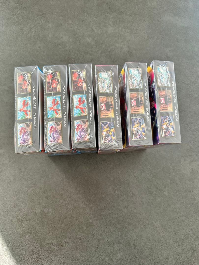 ポケモンカード　メガブレイブ　メガシンフォニア　新品未開封シュリンク付き3箱ずつ