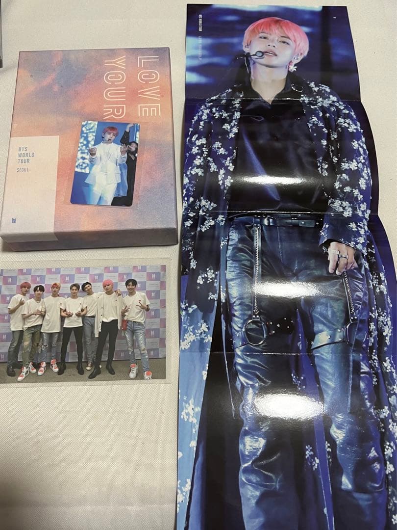 クリアファイル BTS LOVE YOURSELF World tour SEOUL DVD