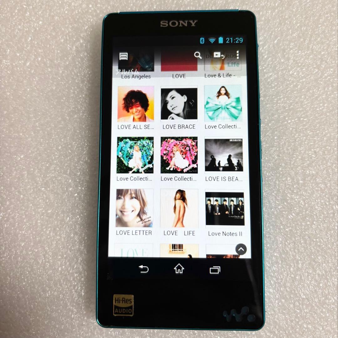 【美品　バッテリー良好】　ソニー ウォークマン　NW-F886 32GB あお