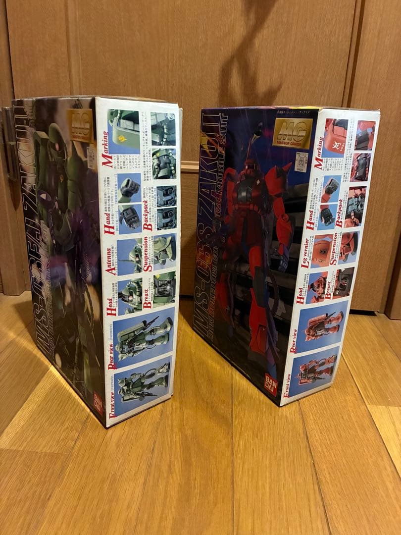 MG MS-06S ZAKU II 　MS-06F/J ザクⅡ 1/100