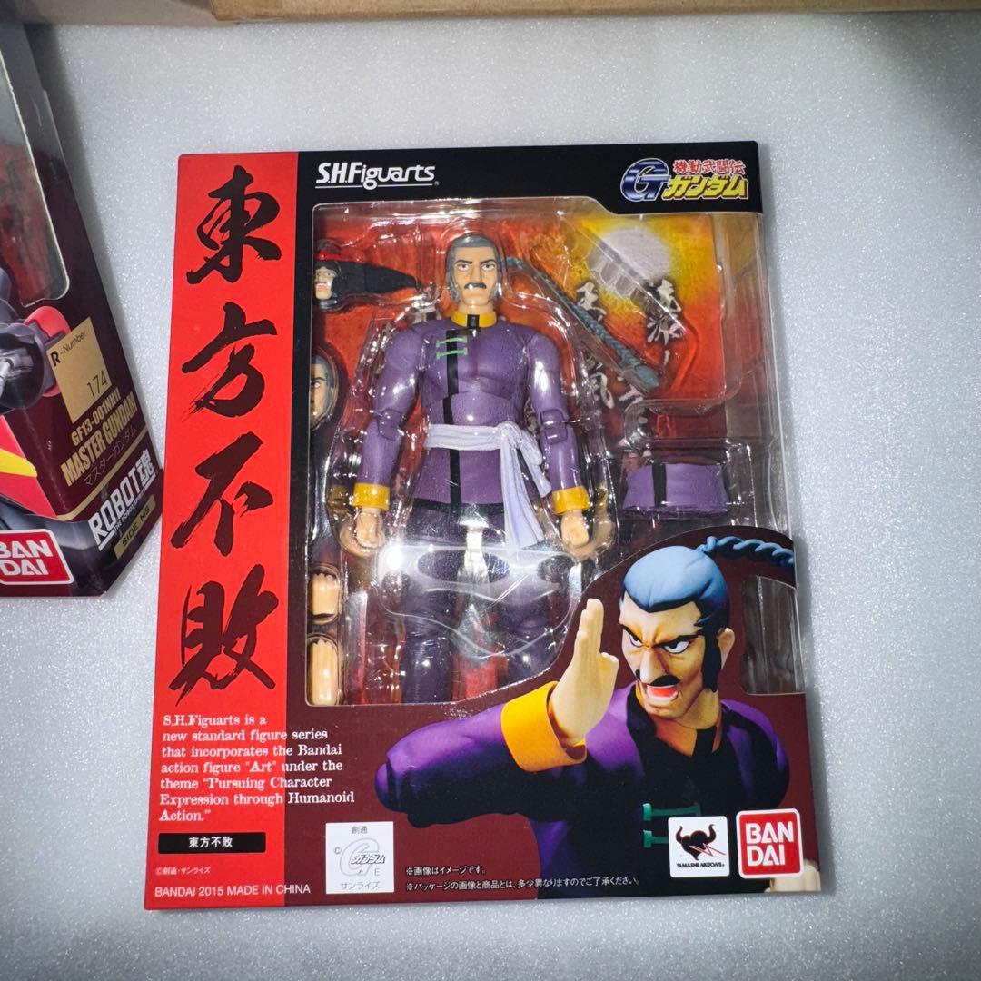 機動武闘伝Gガンダム　ROBOT魂　ロボット魂　マスターガンダムセット