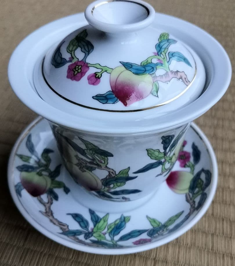 台湾  自然窯製 染付茶器 『玉露慮盃』