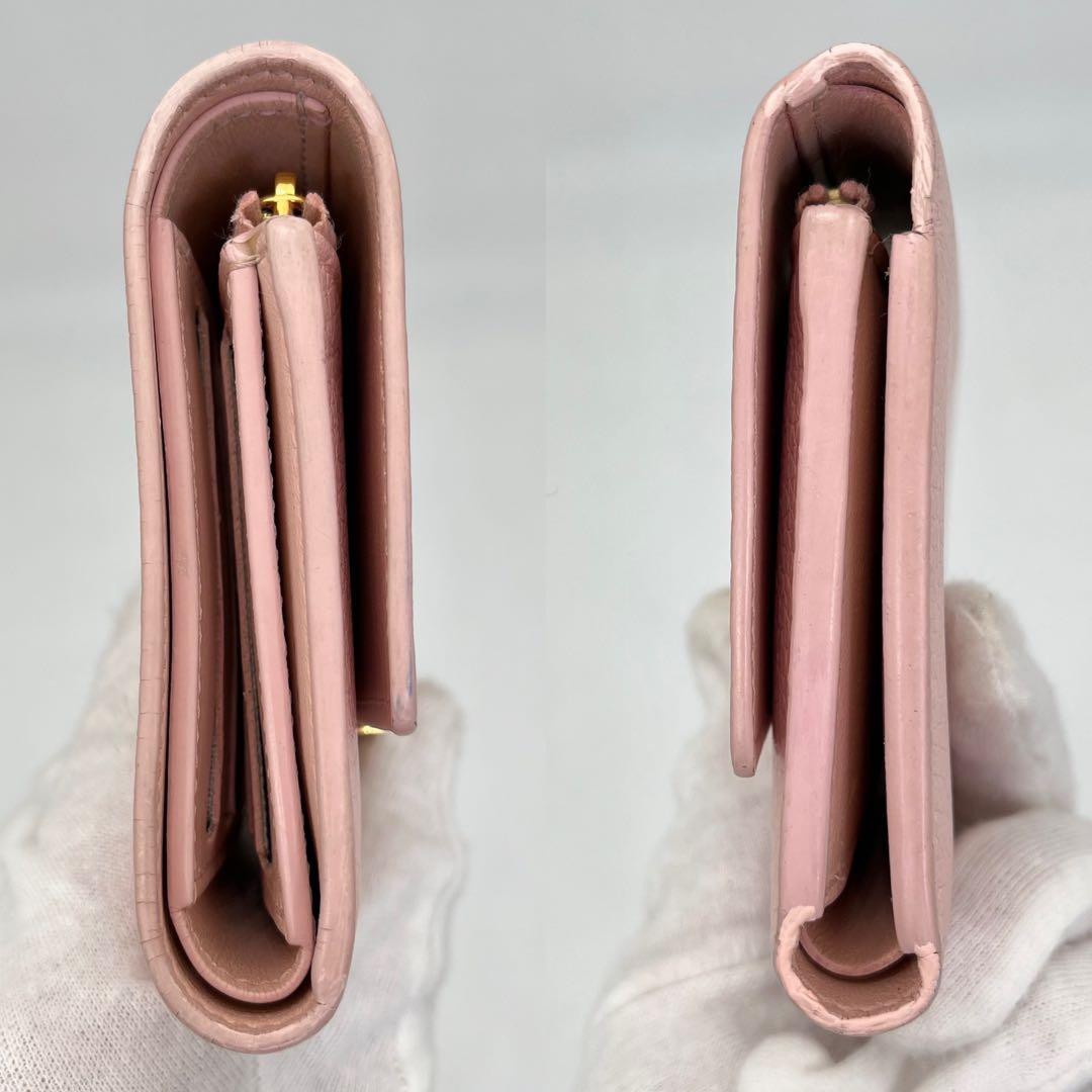 ルイヴィトン 三つ折り財布 ポルトフォイユ カプシーヌ RFID 付属品付き