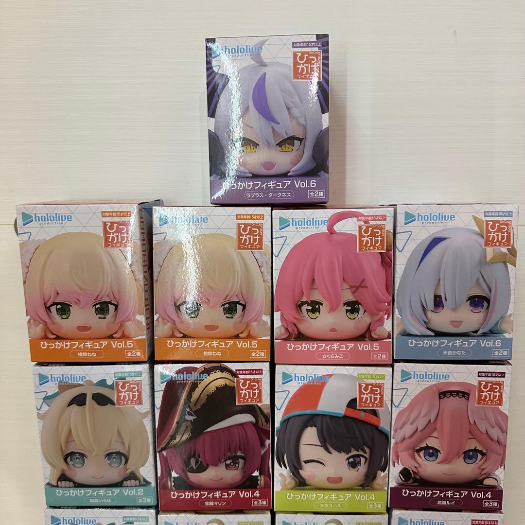 ホロライブ　ひっかけフィギュア　17個セット