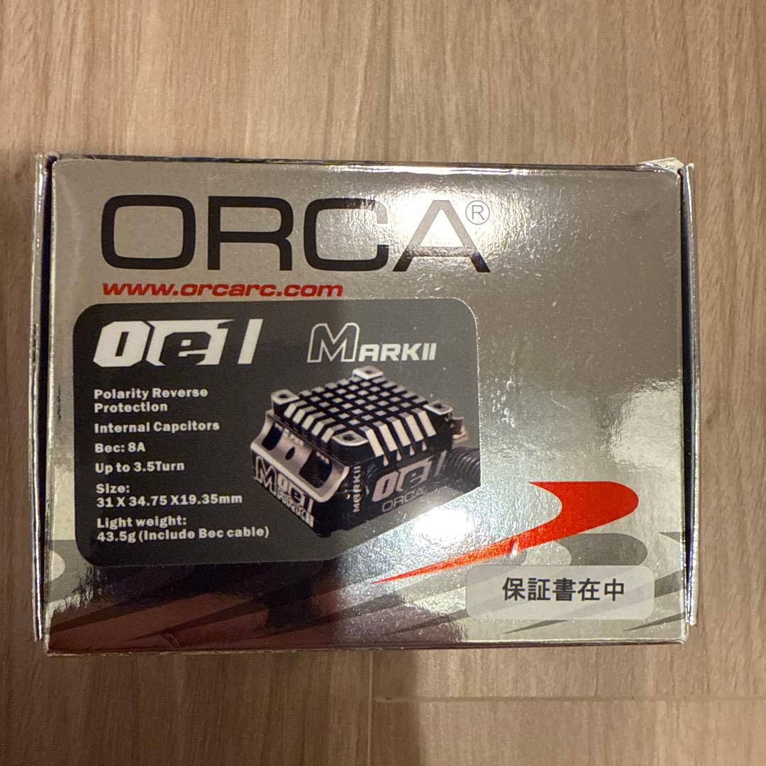 ORCA OE1 Mark II ESC Bluconnセット