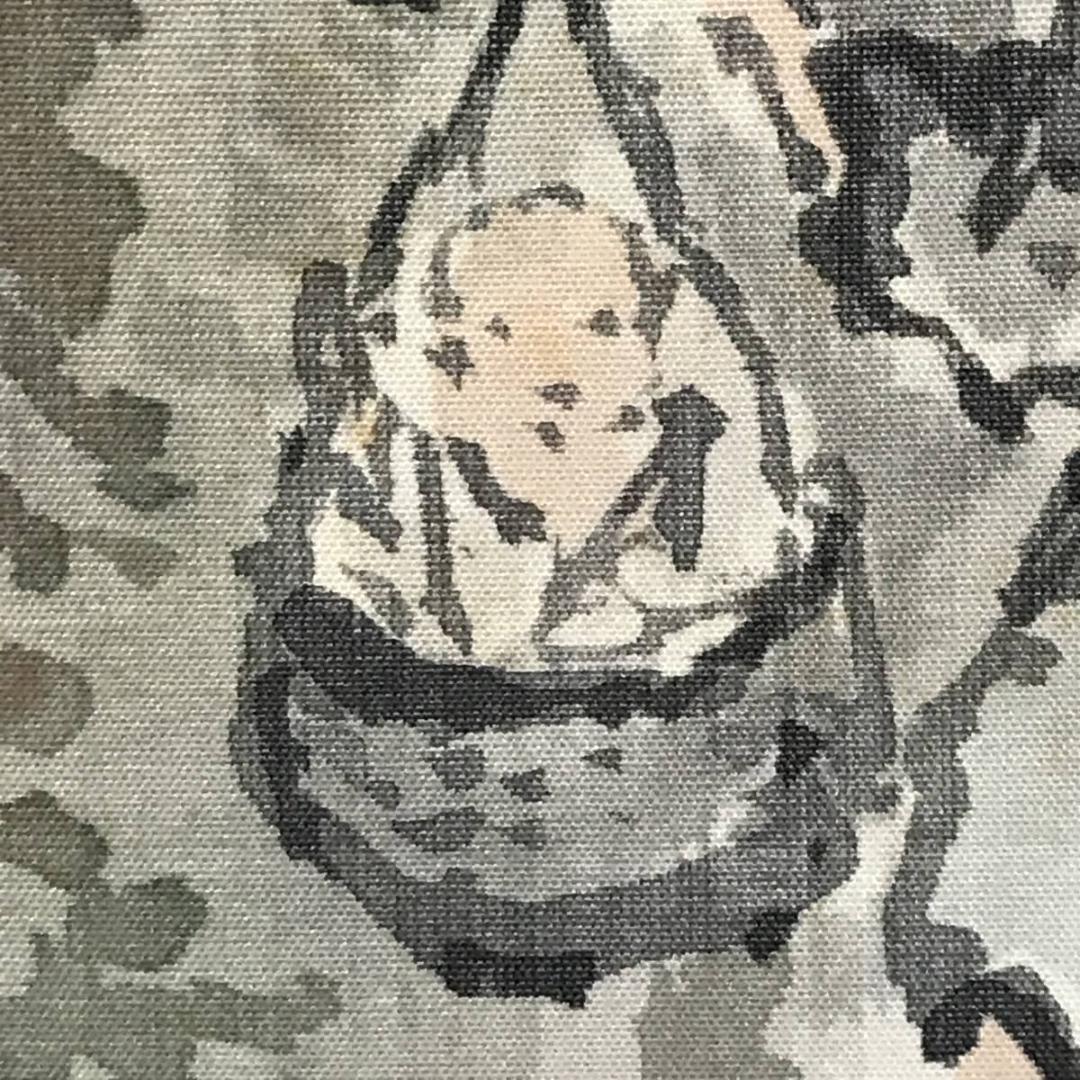 【真作】黄檗瑞光祥雲/訪友図/山村人物図/掛軸/名家伝来/AB-864