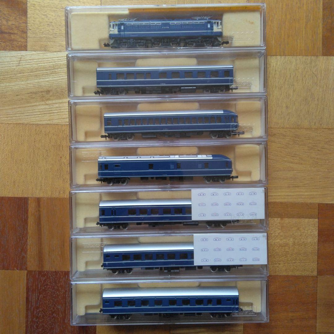 関水金属KATO Nゲージブルートレイン客車6両